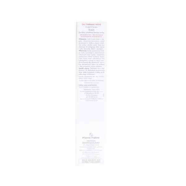 Avene Cold Cream krem, 100 ml - obrazek 3