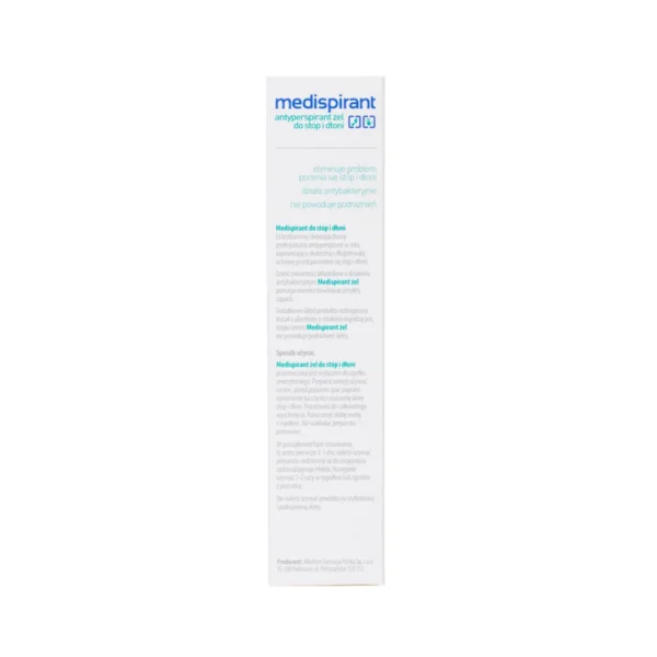 Medispirant żel do stóp i dłoni, 50 ml - obrazek 4