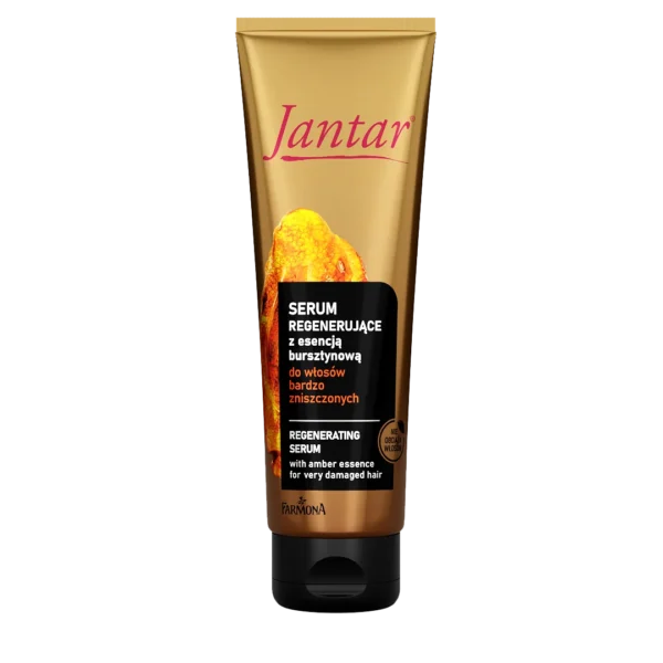 Jantar Serum regenerujące z esencją bursztynową do włosów bardzo zniszczonych, 100 ml