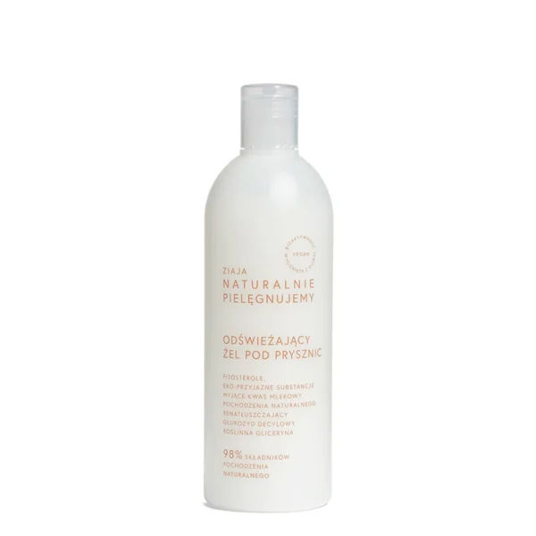 Ziaja Naturalnie Pielęgnujemy odświeżający żel pod prysznic, 400 ml