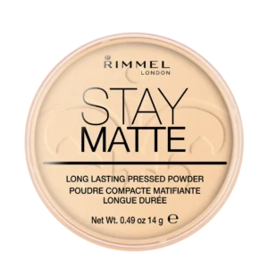 Rimmel Stay Matte puder matujący Transparent 001, 14 g