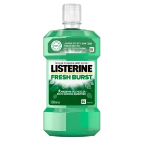 Listerine Fresh Burst płyn do płukania jamy ustnej, 500 ml