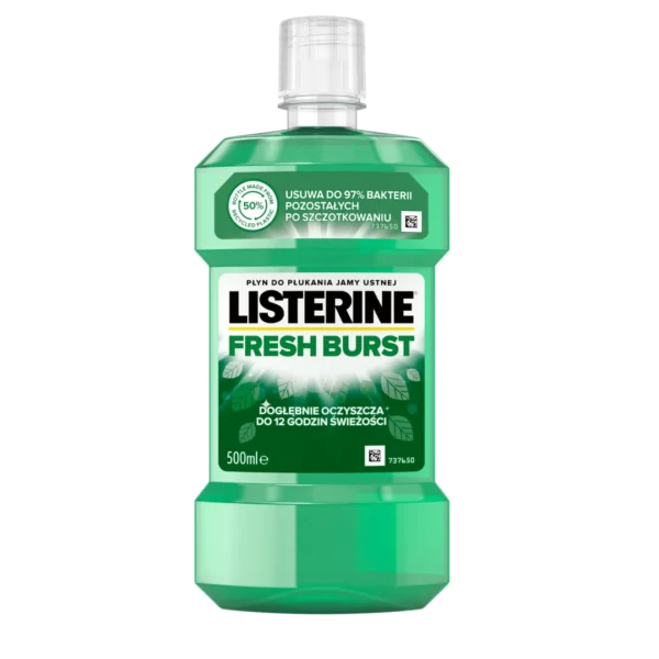 Listerine Fresh Burst płyn do płukania jamy ustnej, 500 ml