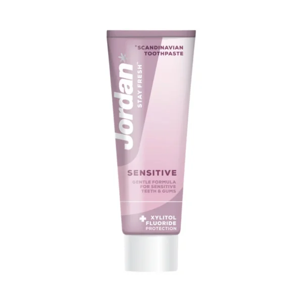 Jordan Stay Fresh Sensitive pasta do zębów wrażliwe dziąsła, 75 ml