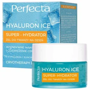 Perfecta Hyaluron Ice Super-Hydrator krem-żel do twarzy na dzień, 50 ml