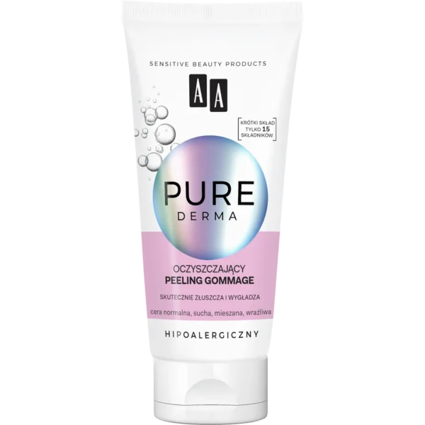 AA Pure Derma oczyszczający peeling gommage, 75ml