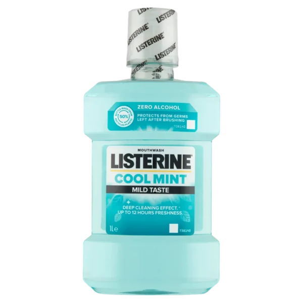 LISTERINE Cool Mint płyn do płukania jamy ustnej, 1000 ml