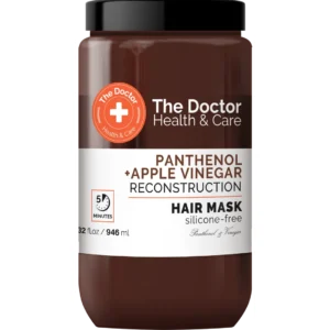 The Doctor Health & Care maska do włosów rekonstruująca Ocet Jabłkowy + Pantenol, 946 ml