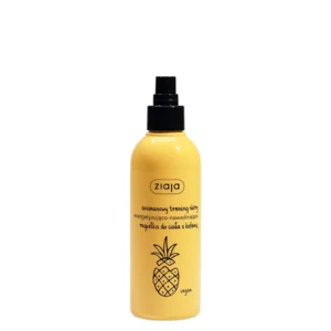 Ziaja Ananasowy Trening Skóry energetyzująco-nawadniająca mgiełka do ciała z kofeiną, 200 ml