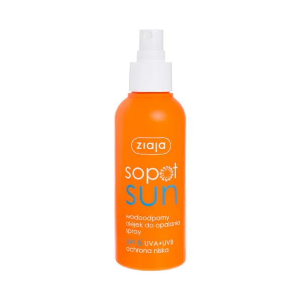Ziaja Sopot Sun olejek do opalania SPF 6, 125 ml
