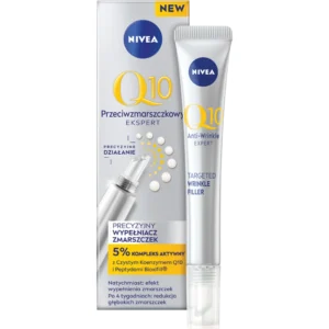 Nivea Q10 Przeciwzmarszczkowy Ekspert precyzyjny wypełniacz zmarszczek, 15 ml