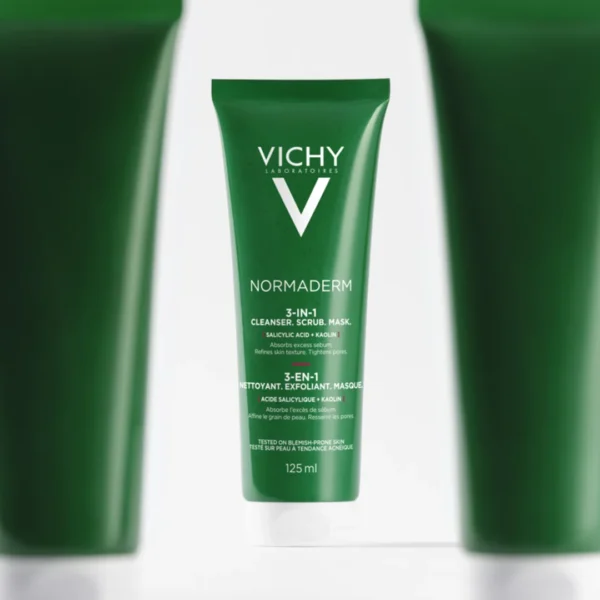 Vichy Normaderm preparat oczyszczający 3w1, 125 ml - obrazek 6
