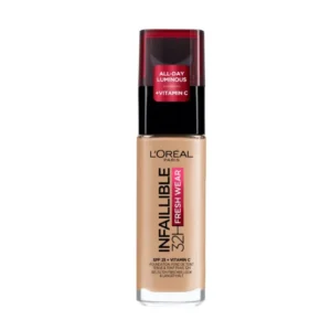 L’Oreal Infaillible 32H Fresh Wear Foundation długotrwały podkład do twarzy 140 Golden Beige, 30 ml