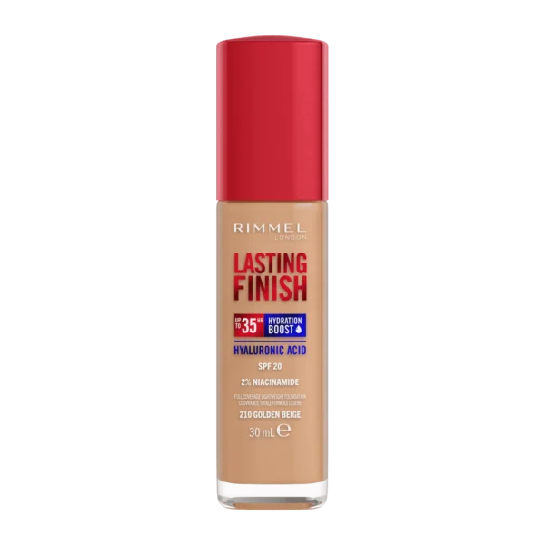 Rimmel Lasting Finish Foundation Podkład do twarzy nr 210 Golden Beige, 30 ml