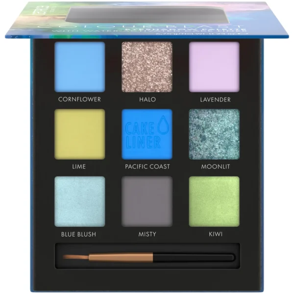 CATRICE Colour Blast paleta cieni do powiek nr 020 Blue meets Lime, 6,75 g - obrazek 4