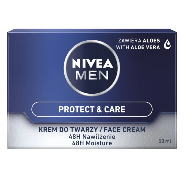 Nivea Men Protect & Care intensywnie nawilżający krem do twarzy, 50 ml - obrazek 2