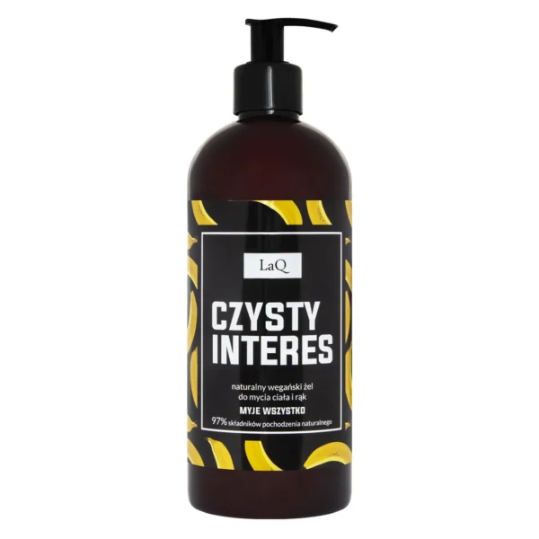 LaQ Czysty interes żel do mycia ciała i rąk, 400 ml