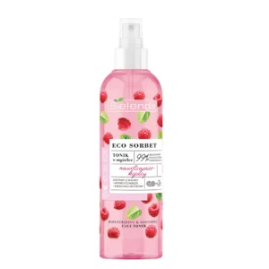 Bielenda Eco Sorbet Malina Tonik w mgiełce nawilżająco-kojący, 200 ml