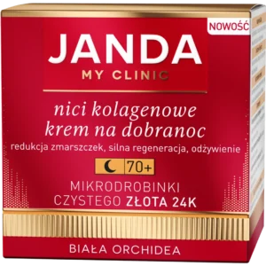 Janda My Clinic Nici kolagenowe krem na dobranoc 70+, 50ml
