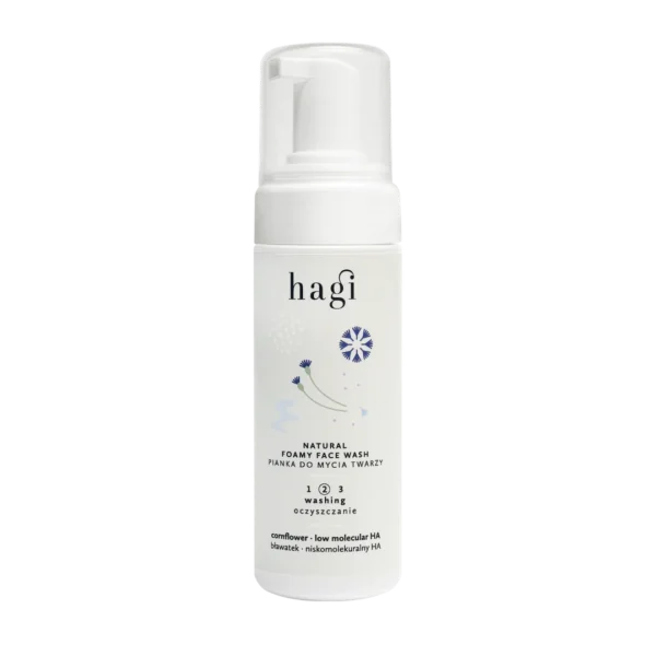 Hagi łagodna oczyszczająca pianka do mycia twarzy, 150 ml - obrazek 2