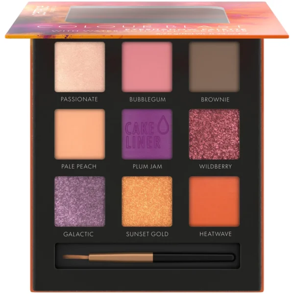 CATRICE Colour Blast paleta cieni do powiek 010 Tangerine meets Lilac, 6,75 g - obrazek 4
