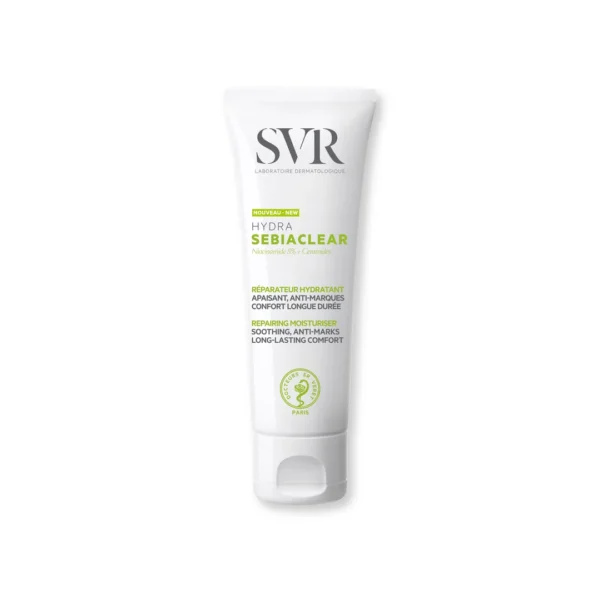 SVR SEBIACLEAR Hydra krem do twarzy nawilżająco-regenerujący, 40 ml