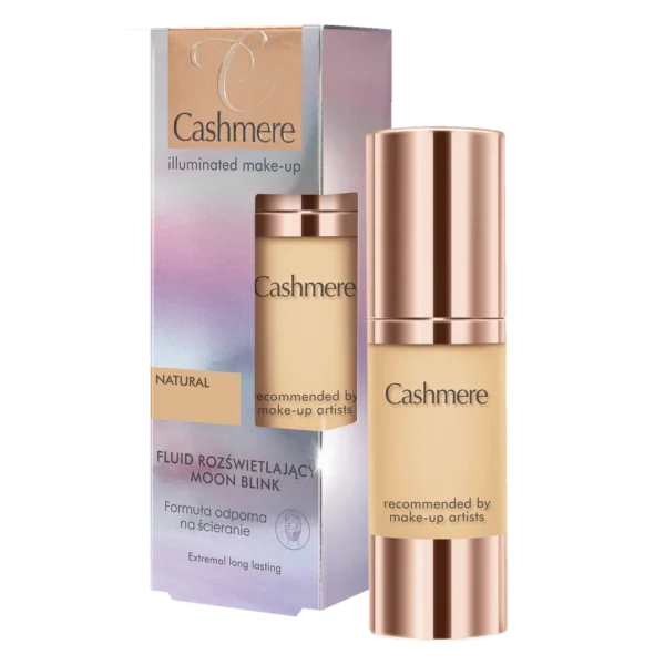Cashmere Illuminated Make-Up fluid rozświetlający, natural, 30 ml