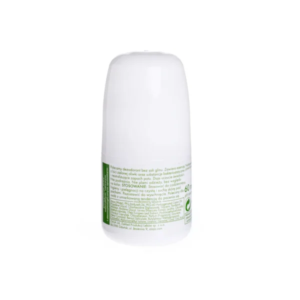 Ziaja Liście Zielonej Oliwki dezodorant bez soli glinu, 60 ml - obrazek 4