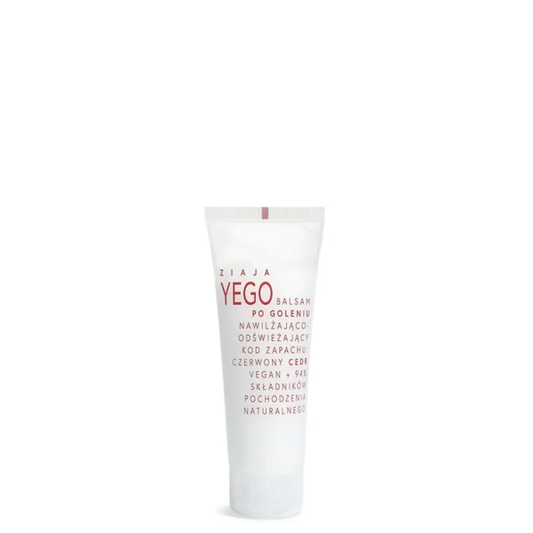 Ziaja Yego balsam po goleniu nawilżająco-odświeżający czerwony cedr, 80 ml