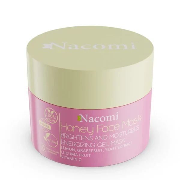 Nacomi maseczka rozświetlająca, miodowa, 50 ml