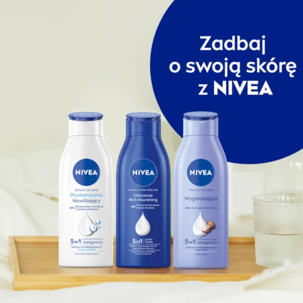 Nivea odżywcze mleczko do ciała dla suchej skóry, 400 ml - obrazek 8