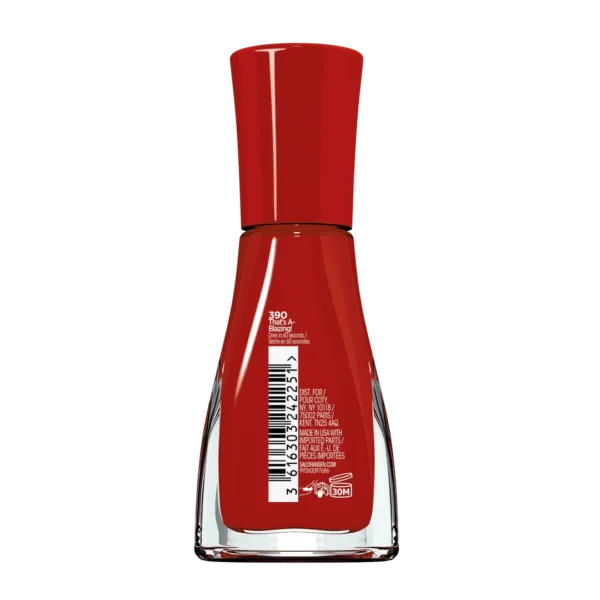 Sally Hansen Insta Dri Lakier do paznokci nr 390 That`s A-Blazing, 9,17 ml - obrazek 3