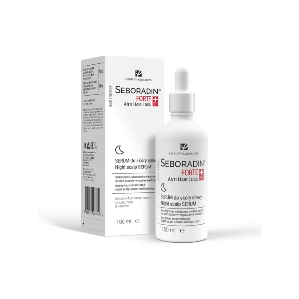 Seboradin Forte serum do skóry głowy przeciw wypadaniu włosów, 100 ml