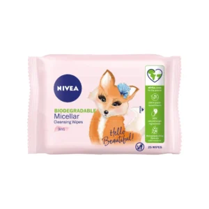 Nivea nawilżające chusteczki micelarne do demakijażu 3 w 1, 25 szt.