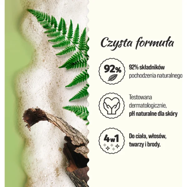 Le Petit Marseillais Żel pod prysznic dla mężczyzn drzewo cade & paproć, 400 ml - obrazek 5