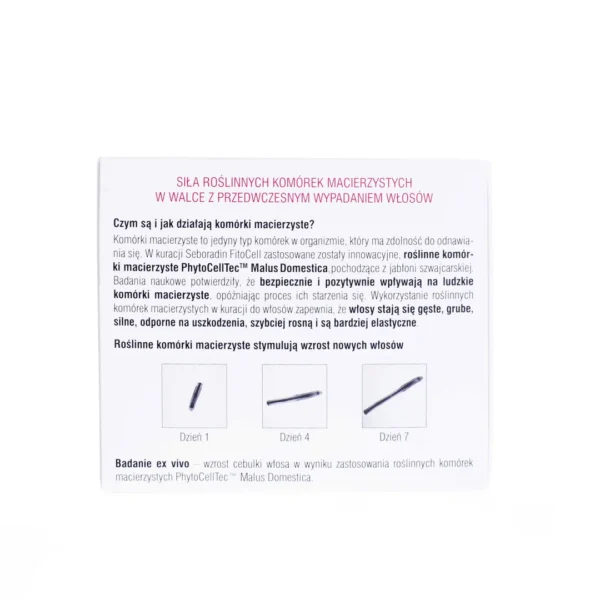 Seboradin FitoCell serum z komórkami macierzystymi, 15 x 6 g - obrazek 3
