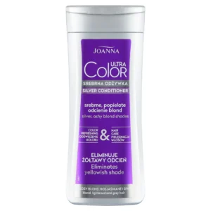 Joanna Ultra Color srebrna odżywka, srebrne, popielate odcienie blond, 200 g