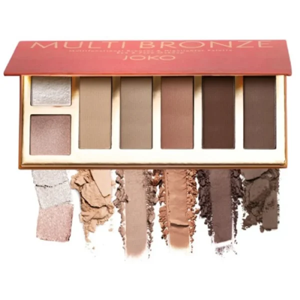 Joko Multi Bronze paleta do oczu i twarzy, 14 g - obrazek 3