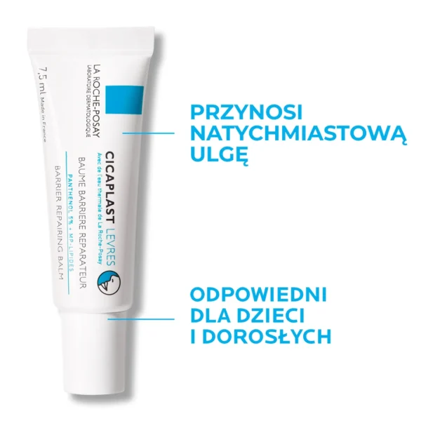 La Roche-Posay Cicaplast barierowy balsam do ust o działaniu regenerującym, 7,5 ml - obrazek 4