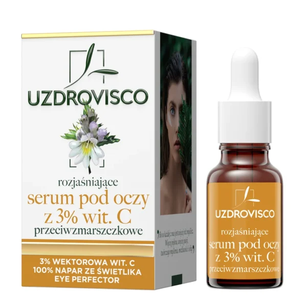 Uzdrovisco Świetlik serum pod oczy z witaminą C 3%, 15 ml - obrazek 6