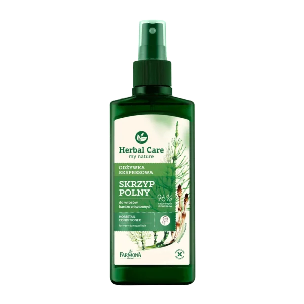 Herbal Care ekspresowa odżywka do włosów bardzo zniszczonych Skrzyp polny, 200 ml - obrazek 2
