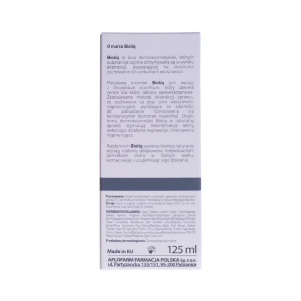 Bioliq Clean przeciwzmarszczkowy żel do mycia twarzy, 125 ml - obrazek 3