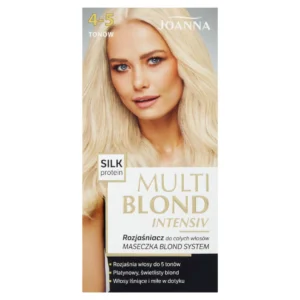Joanna Multi Blond Intensiv rozjaśniacz do pasemek i balejażu 4-5 tonów, 130 g
