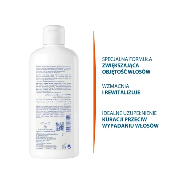 Ducray Anaphase+ szampon przeciw wypadaniu włosów, 400 ml - obrazek 5