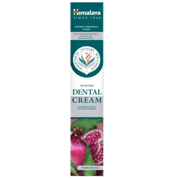 Himalaya Dental Cream pasta do zębów z naturalnym fluorem, 75 g