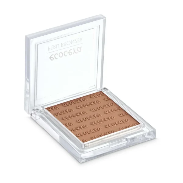Ecocera Bronzer bronzer matowy dla jasnej cery, Peru, 10 g - obrazek 4