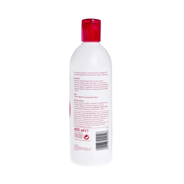 Ziaja szampon z olejem rycynowym intenswny kolor, 400 ml - obrazek 3