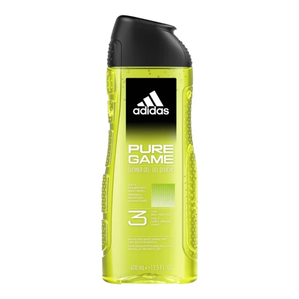 adidas Pure Game żel pod prysznic 3w1 dla mężczyzn, 400 ml