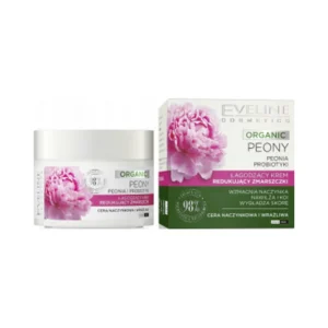 Eveline Cosmetics Peony łagodzący krem redukujący zmarszczki, 50 ml