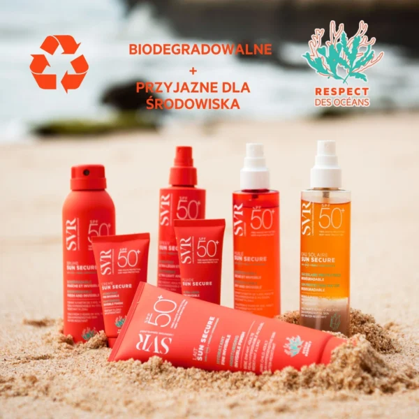 SVR Sun Secure Lait biodegradowalne mleczko SPF 50+, 250 ml - obrazek 4